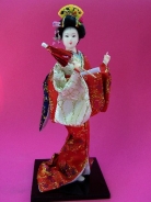 Japanese Doll with Umbrella