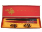 Chinese Chopstick Gift Set with Dragon Pictures