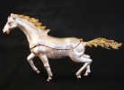 Bejeweled White Horse