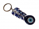 Blue Evil Eye Protection Keychain