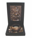 Small Desktop Zen Garden with Ganesh Image