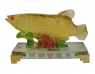 Liuli Arowana Fish Statue