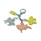Trinity Of Victory Horses Hanging Keychain