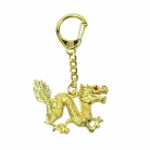 Bejeweled Dragon Amulet Keychain