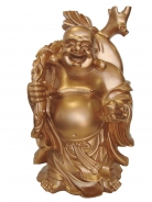 16 Inch Golden Money Buddha Statue